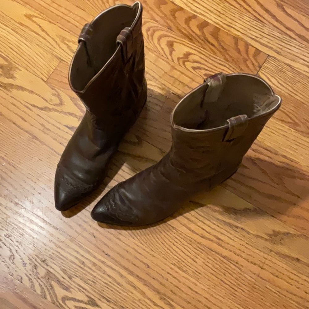 Vintage Tony Lama cowboy boots